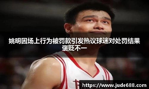 姚明因场上行为被罚款引发热议球迷对处罚结果褒贬不一
